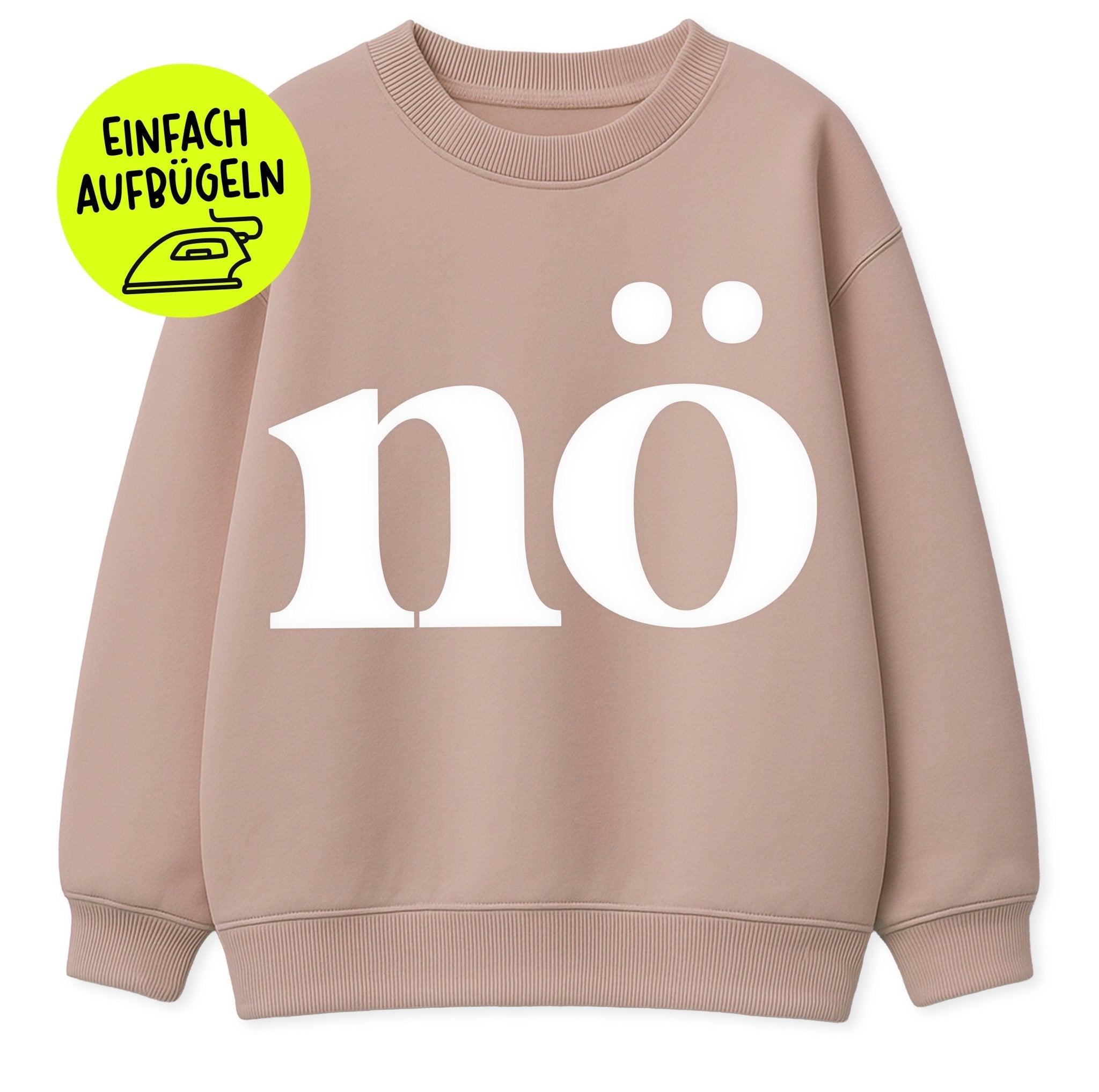 *FAMILY - SET* Flockpatch - nö - 2er Set (XXL + XL) - Paul &amp; Clara