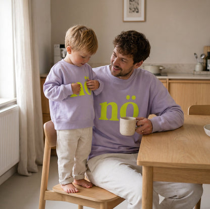 *FAMILY - SET* Flockpatch - nö - 2er Set (XXL + XL) - Paul &amp; Clara