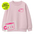 Flock-Patch - babyccino tasse *iron-on* - Paul & Clara