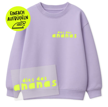 Flock - Patch - dies das ananas *iron - on* - Paul &amp; Clara