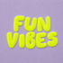 Flock - Patch - fun vibes *iron - on* - Paul & Clara