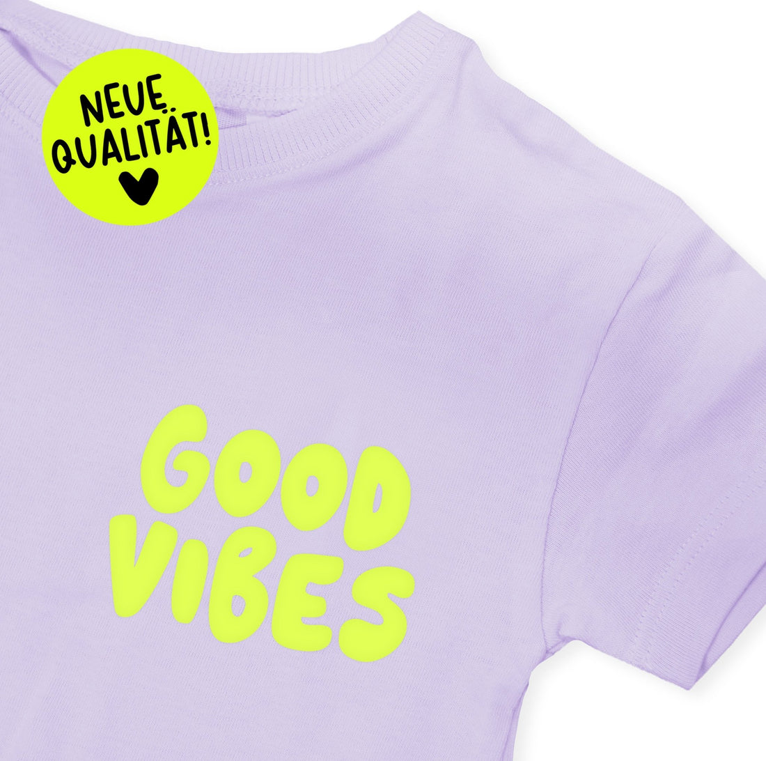 Flock - Patch - good vibes *iron - on* - Paul &amp; Clara
