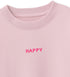 Flock - Patch - happy *iron - on* - Paul & Clara