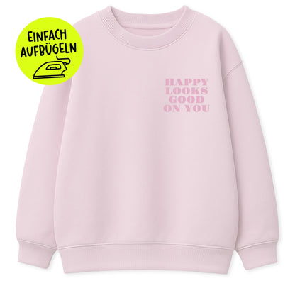 Flock - Patch - happy looks good on you *iron - on* - Paul &amp; Clara