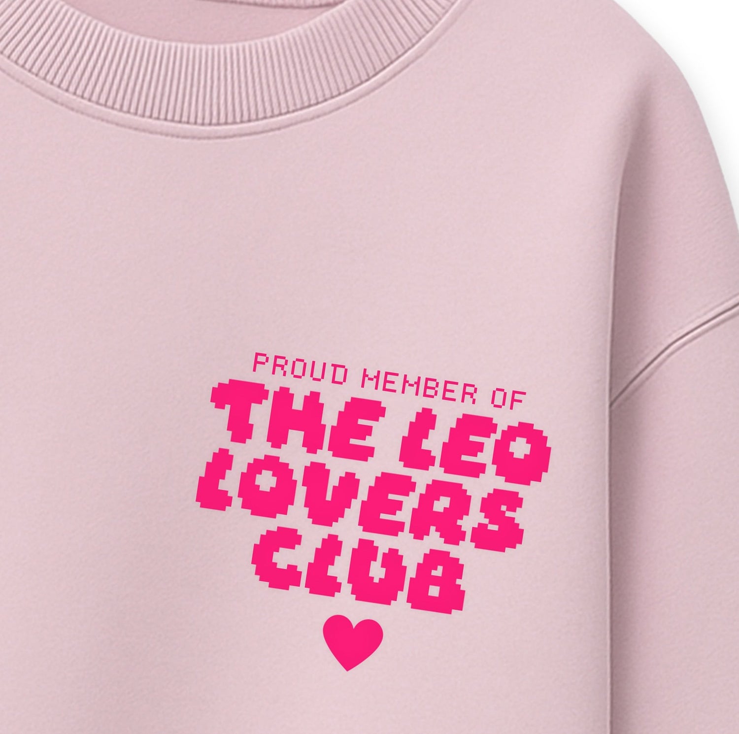 Flock - Patch - Leo lovers club *iron - on* - Paul &amp; Clara