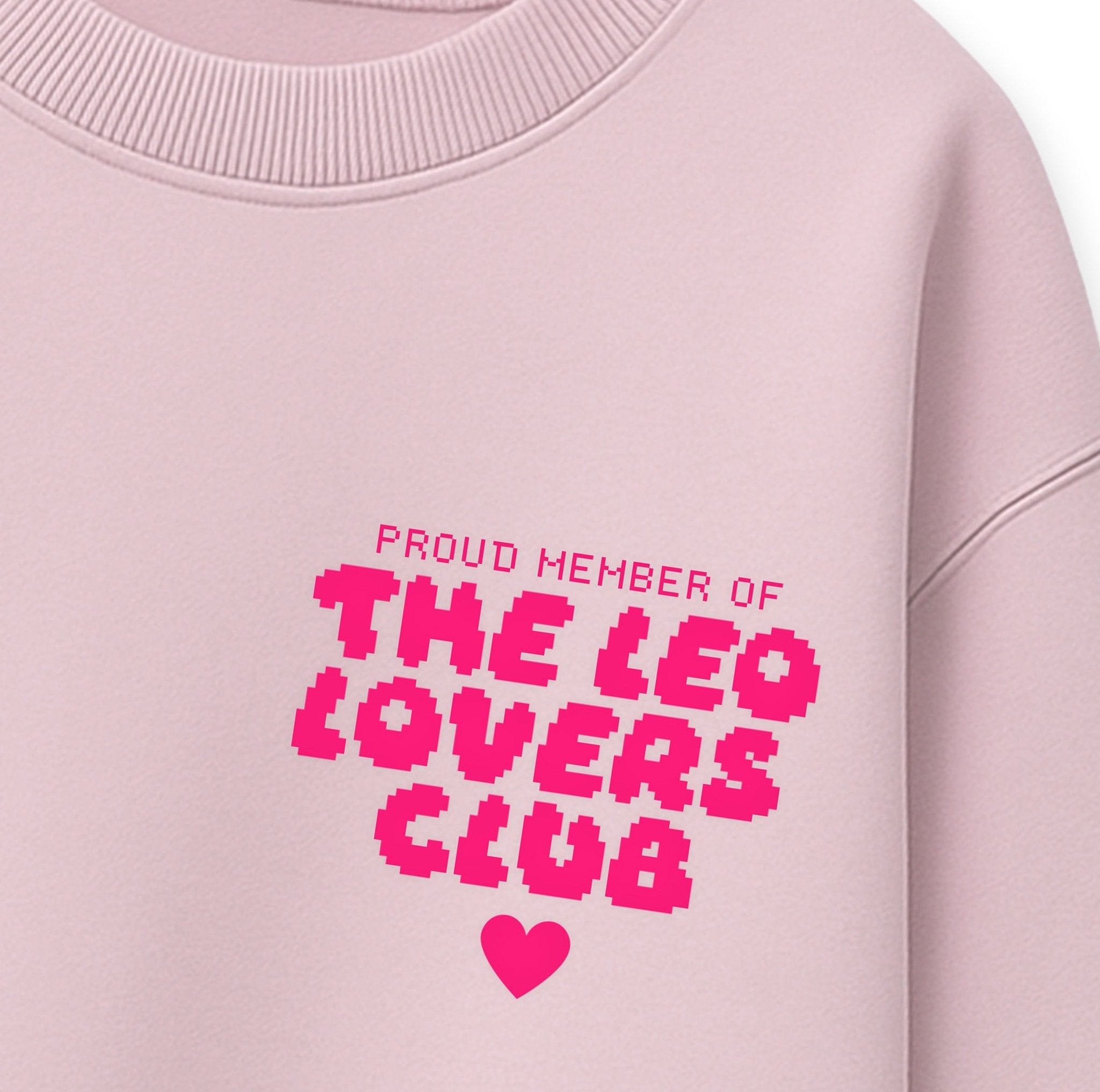 Flock - Patch - Leo lovers club *iron - on* - Paul &amp; Clara