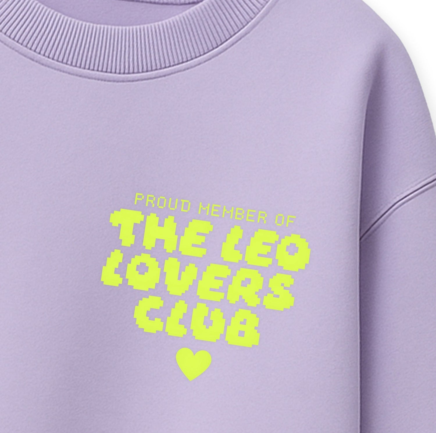 Flock - Patch - Leo lovers club *iron - on* - Paul &amp; Clara