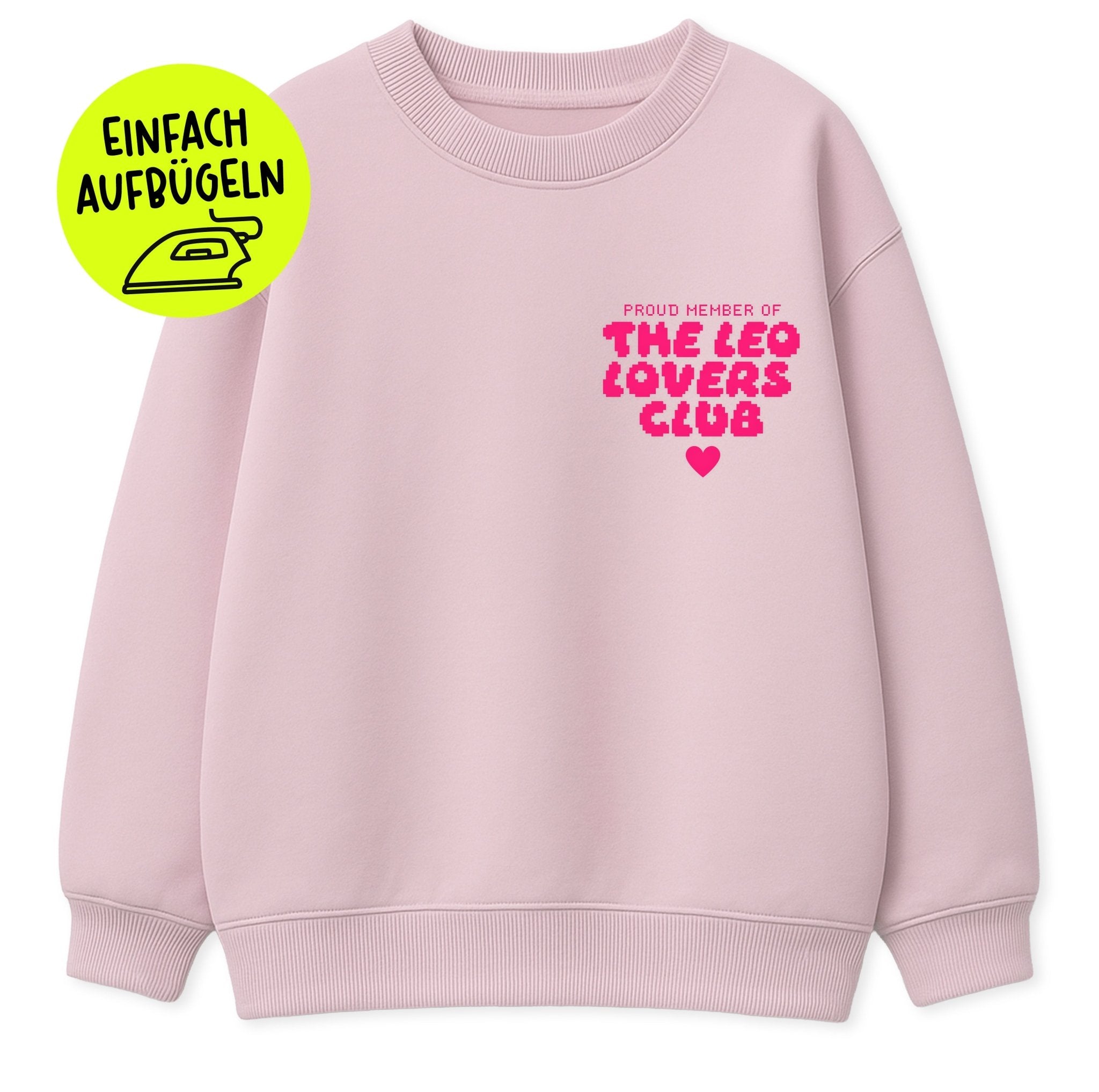 Flock - Patch - Leo lovers club *iron - on* - Paul &amp; Clara