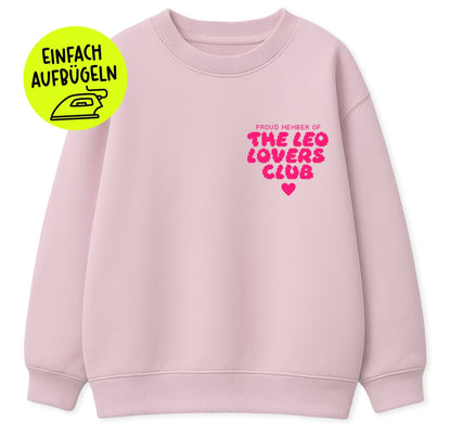 Flock - Patch - Leo lovers club *iron - on* - Paul &amp; Clara