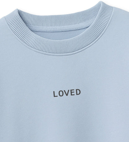 Flock - Patch - loved *iron - on* - Paul &amp; Clara