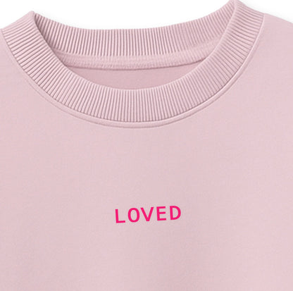 Flock - Patch - loved *iron - on* - Paul &amp; Clara