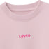 Flock - Patch - loved *iron - on* - Paul & Clara