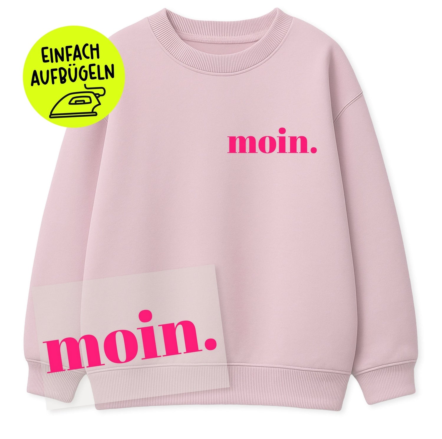 Flock - Patch - moin *iron - on* - Paul &amp; Clara