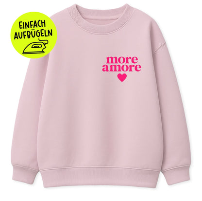 Flock - Patch - more amore *iron - on* - Paul &amp; Clara