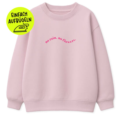 Flock - Patch - no rain. no flowers. *iron - on* - Paul &amp; Clara