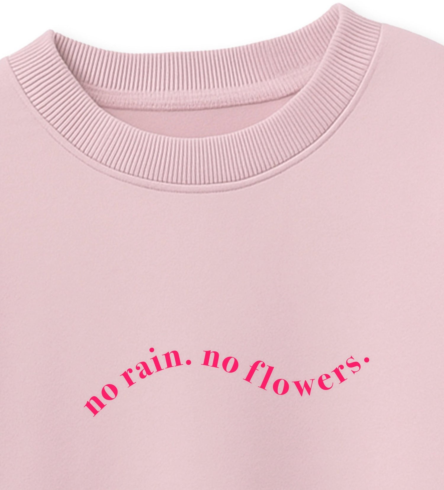 Flock - Patch - no rain. no flowers. *iron - on* - Paul &amp; Clara