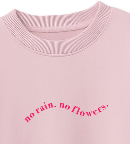 Flock - Patch - no rain. no flowers. *iron - on* - Paul &amp; Clara