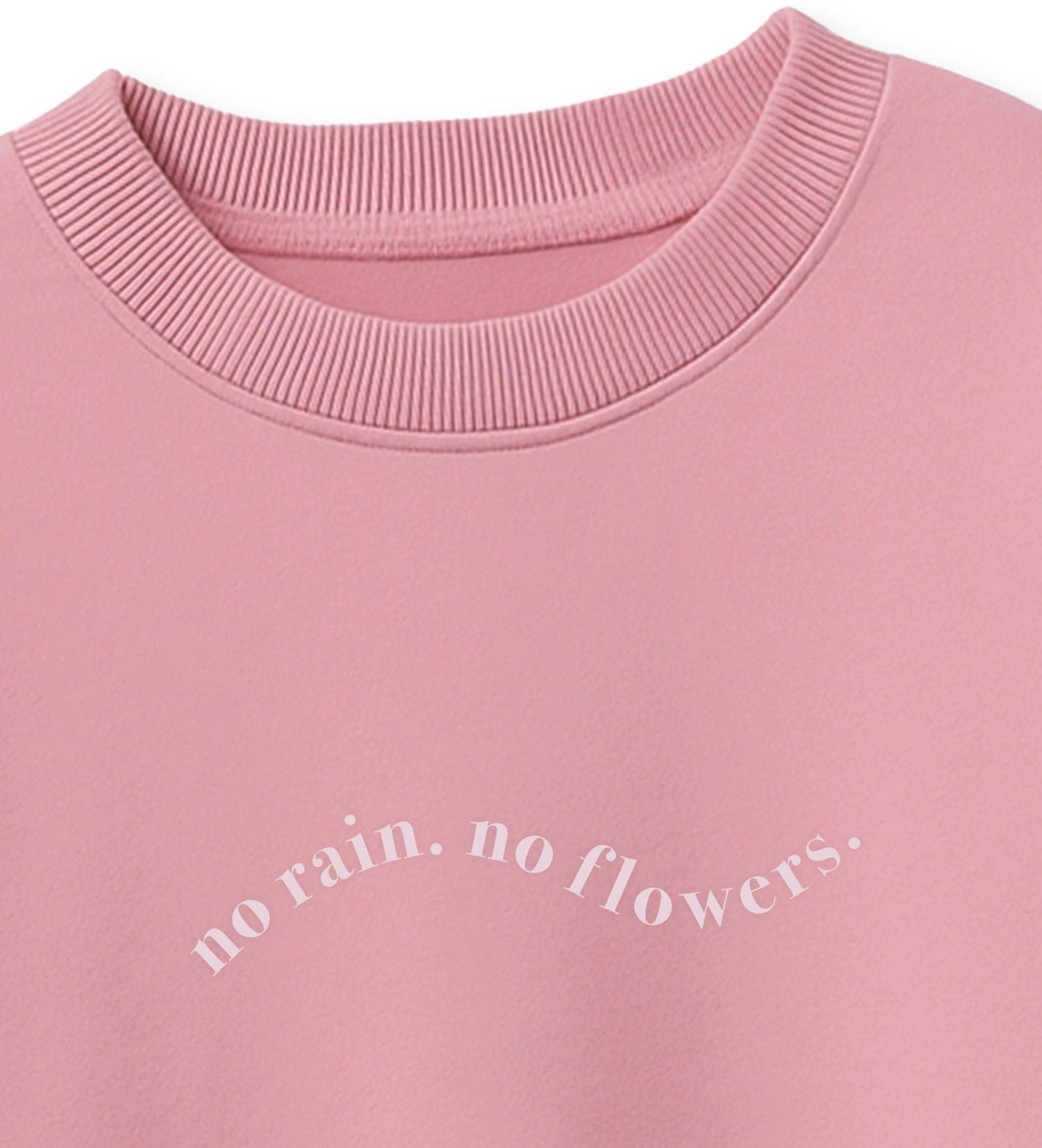 Flock - Patch - no rain. no flowers. *iron - on* - Paul &amp; Clara