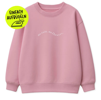 Flock - Patch - no rain. no flowers. *iron - on* - Paul &amp; Clara