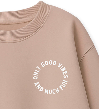 Flock - Patch - only good vibes *iron - on* - Paul &amp; Clara