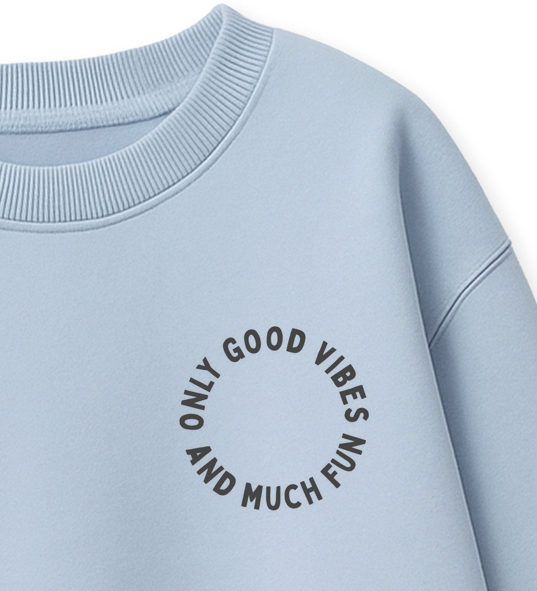 Flock - Patch - only good vibes *iron - on* - Paul &amp; Clara