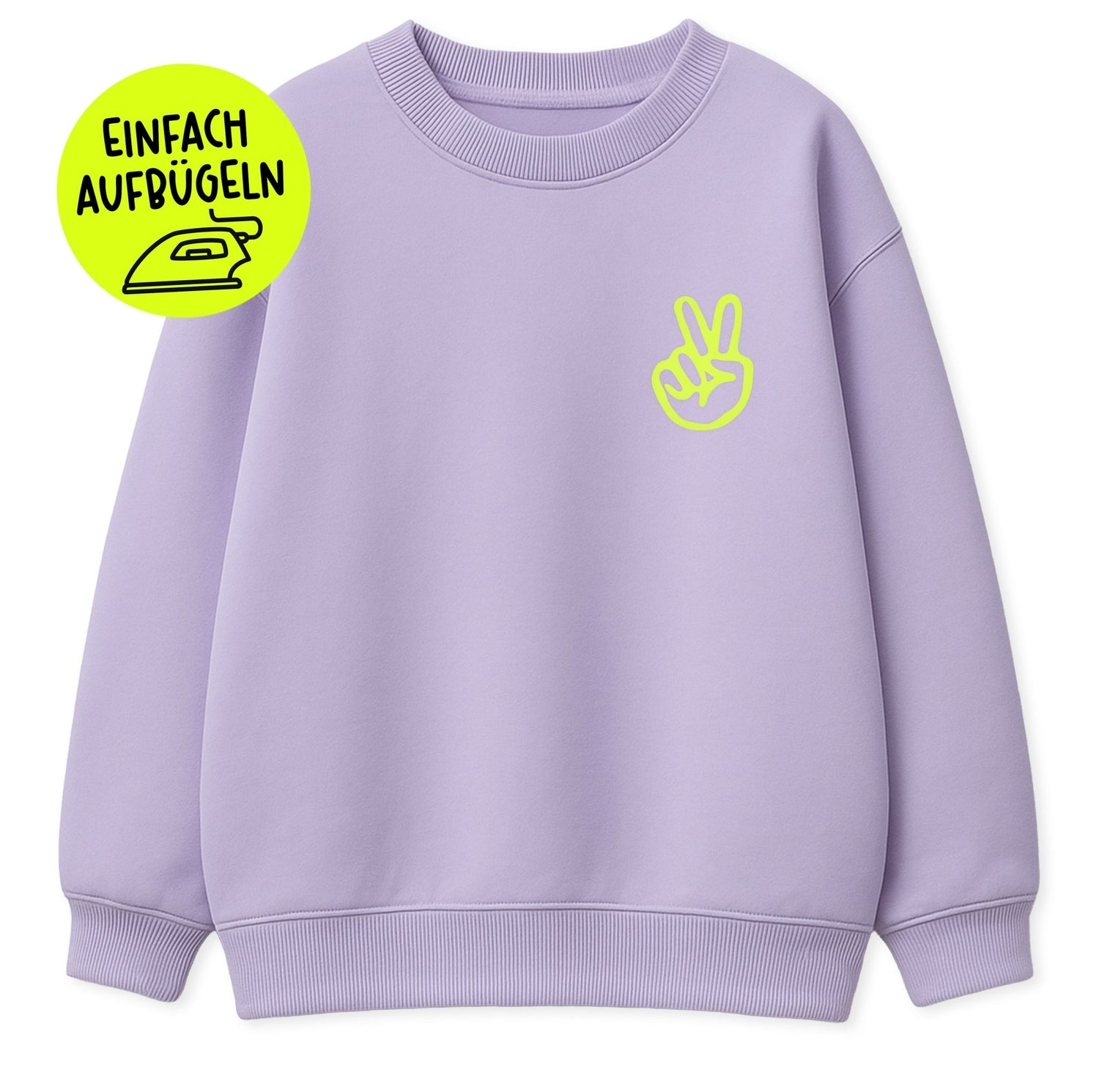 Flock - Patch - peace *iron - on* - Paul &amp; Clara