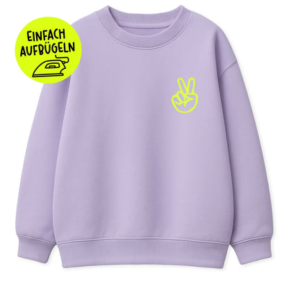 Flock - Patch - peace *iron - on* - Paul &amp; Clara