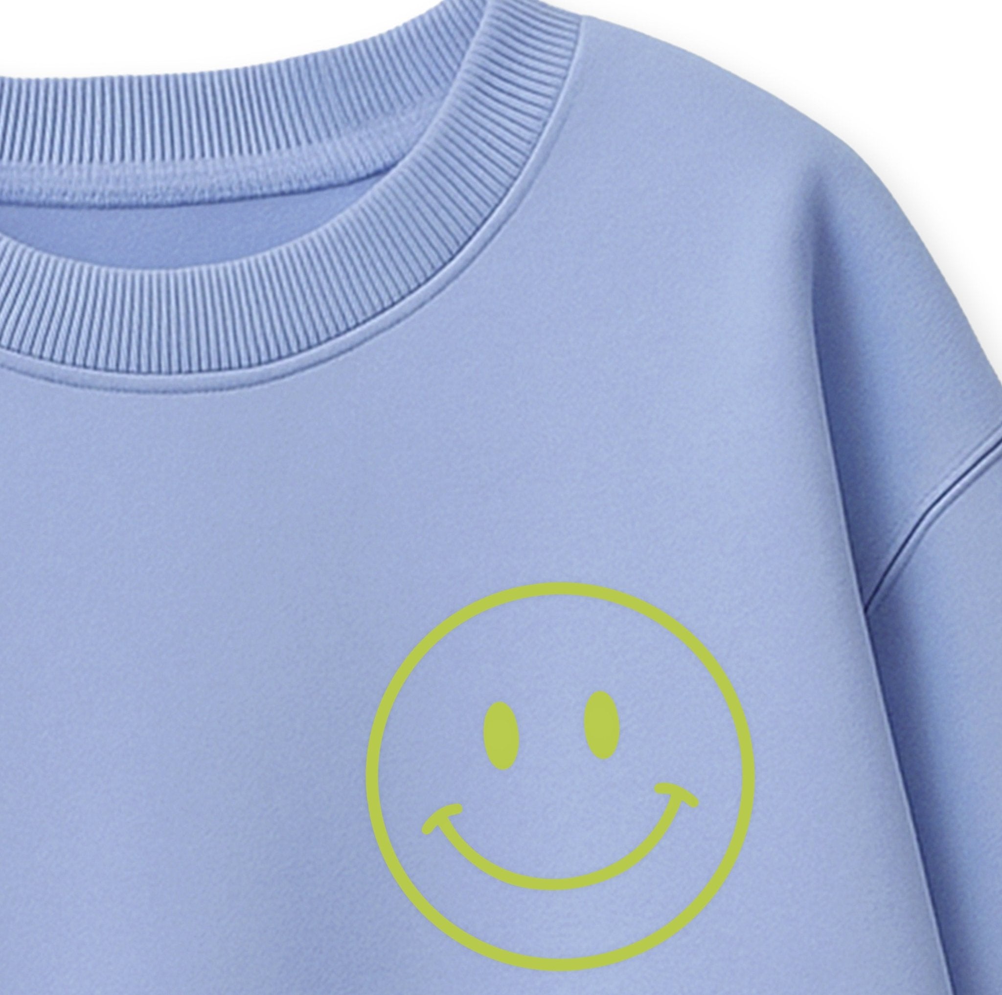 Flock - Patch - Smile *iron - on* - Paul &amp; Clara