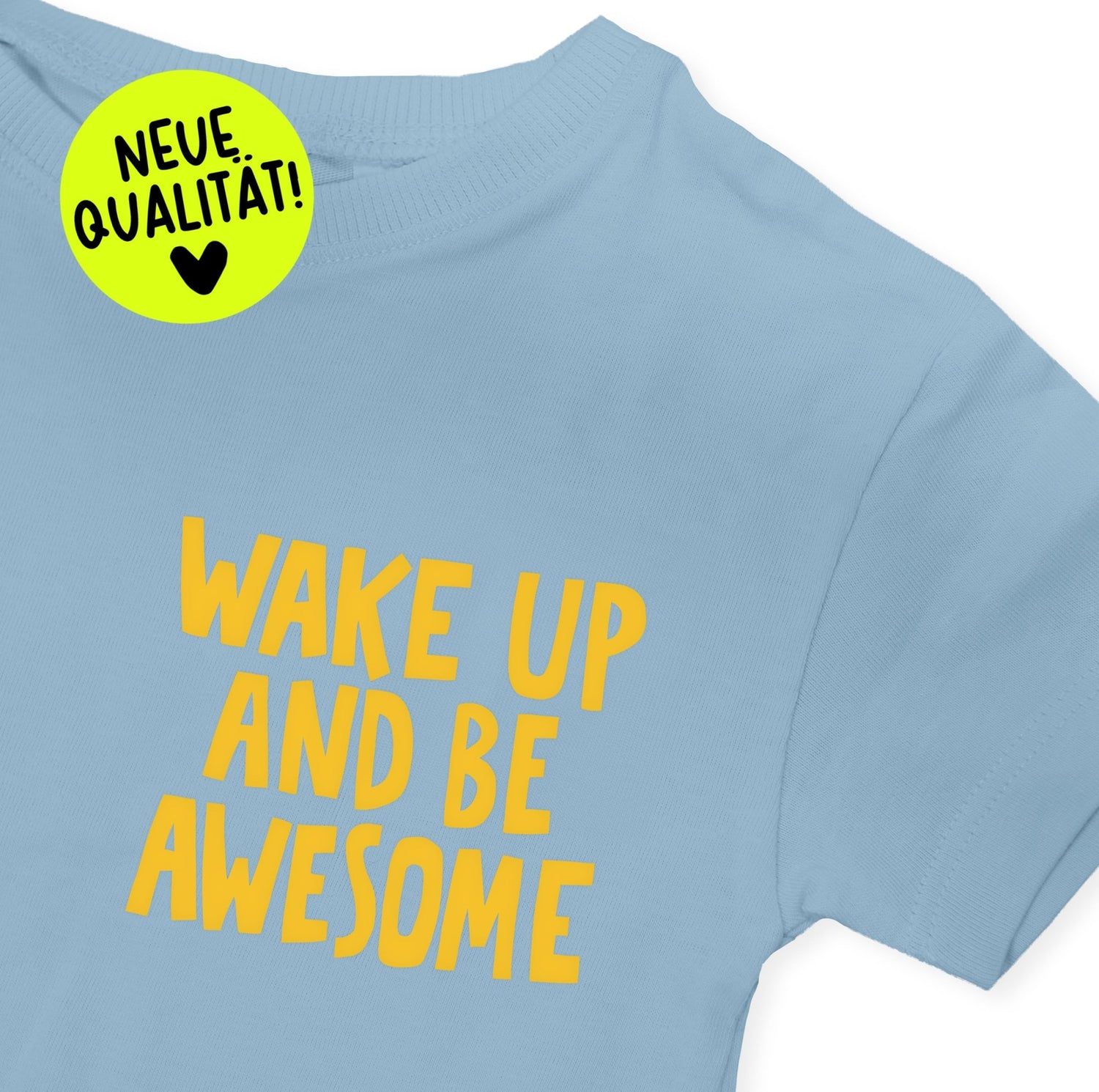 Flock - Patch - wake up and be awesome *iron - on* - Paul &amp; Clara