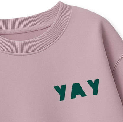 Flock - Patch - YAY *iron - on* - Paul &amp; Clara