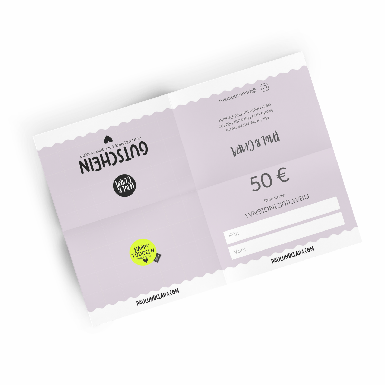 ✨ Geschenkgutschein AKTION ✨ - Paul &amp; Clara