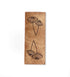Klapp - Kunstlederlabel - Blumen - Paul & Clara
