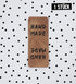 Klapp - Kunstlederlabel - HANDMADE - Paul & Clara
