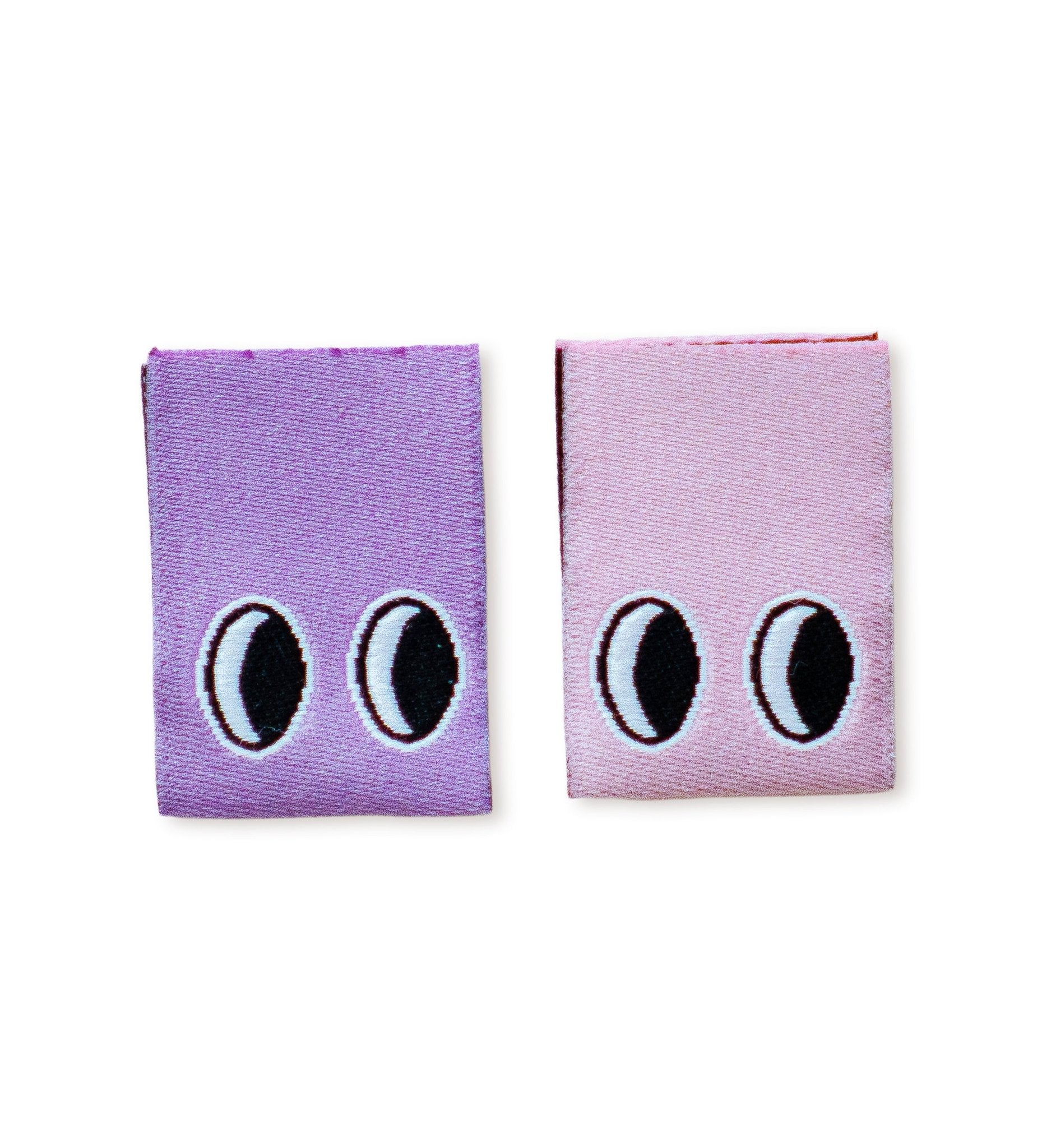 Klapp-Weblabel - augen *2er Set* - Paul &amp; Clara
