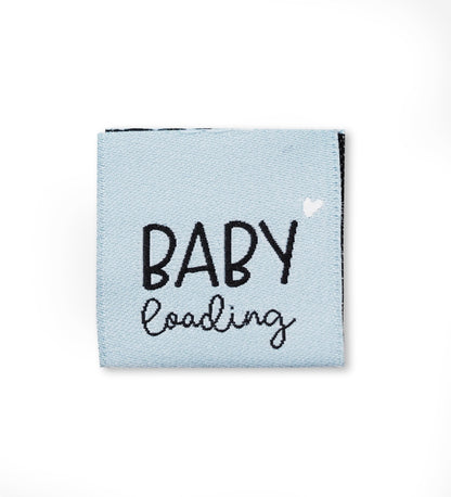 Klapp - Weblabel *baby loading* Blau - Paul &amp; Clara