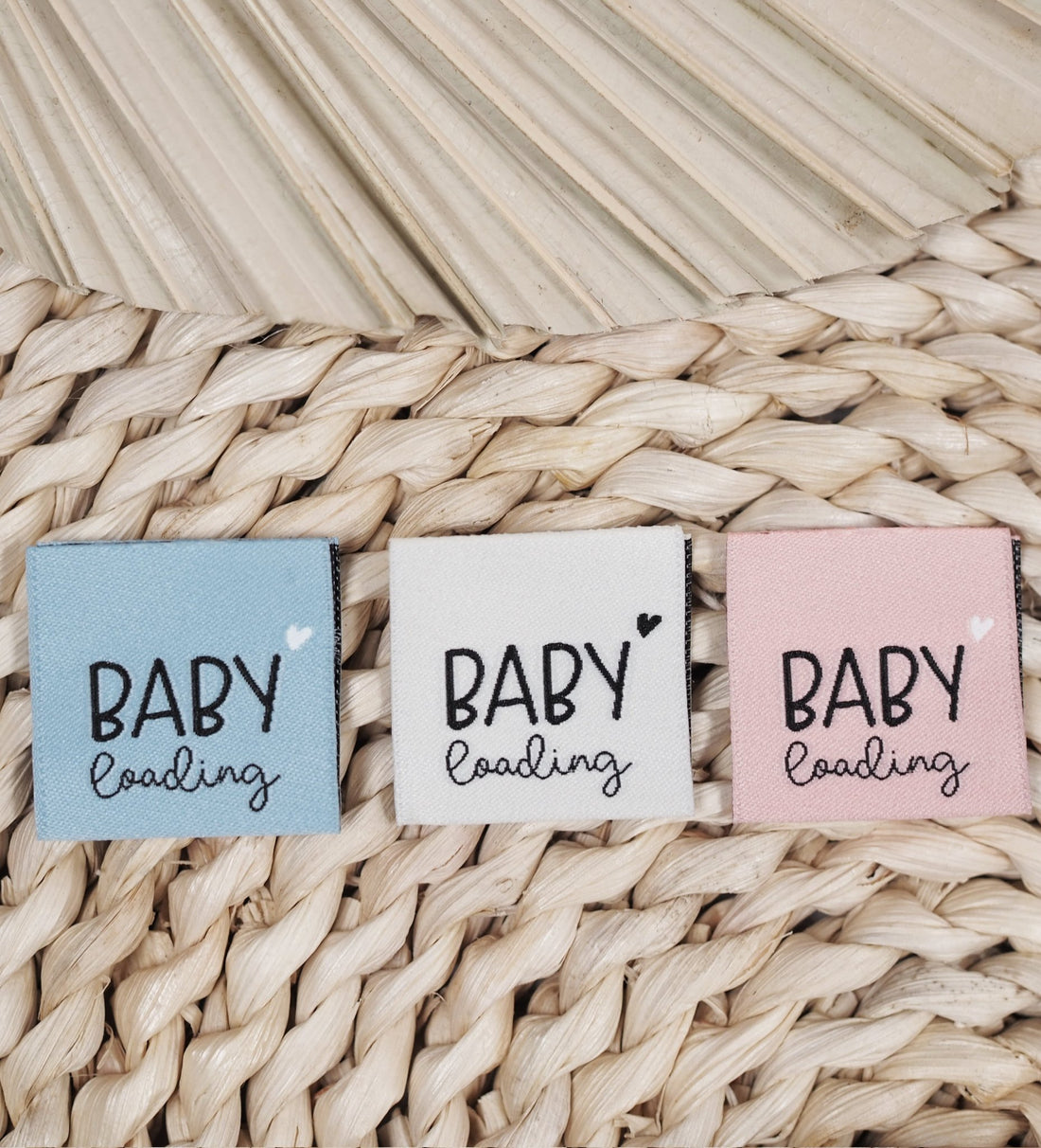 Klapp - Weblabel *baby loading* Blau - Paul &amp; Clara