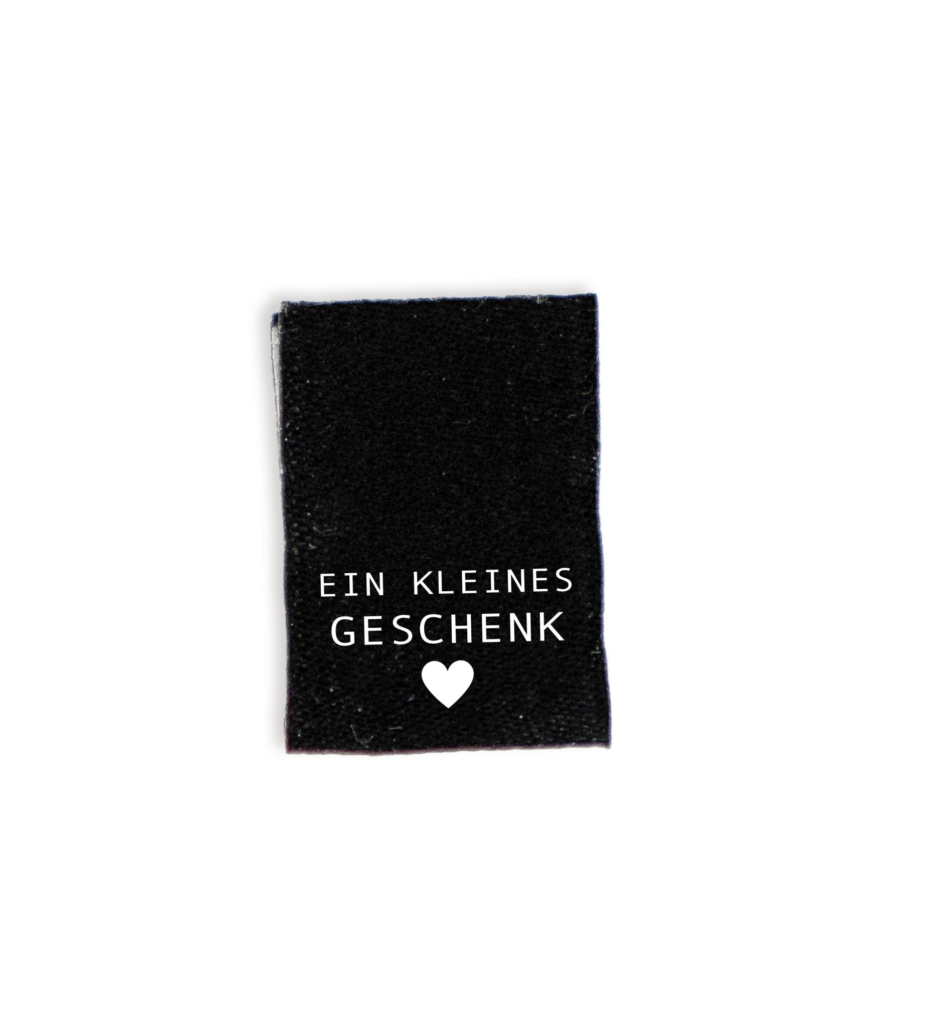 Klapp - Weblabel - ein kleines Geschenk *schwarz* - Paul &amp; Clara