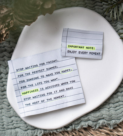 Klapp - Weblabel - Enjoy every moment - Paul &amp; Clara