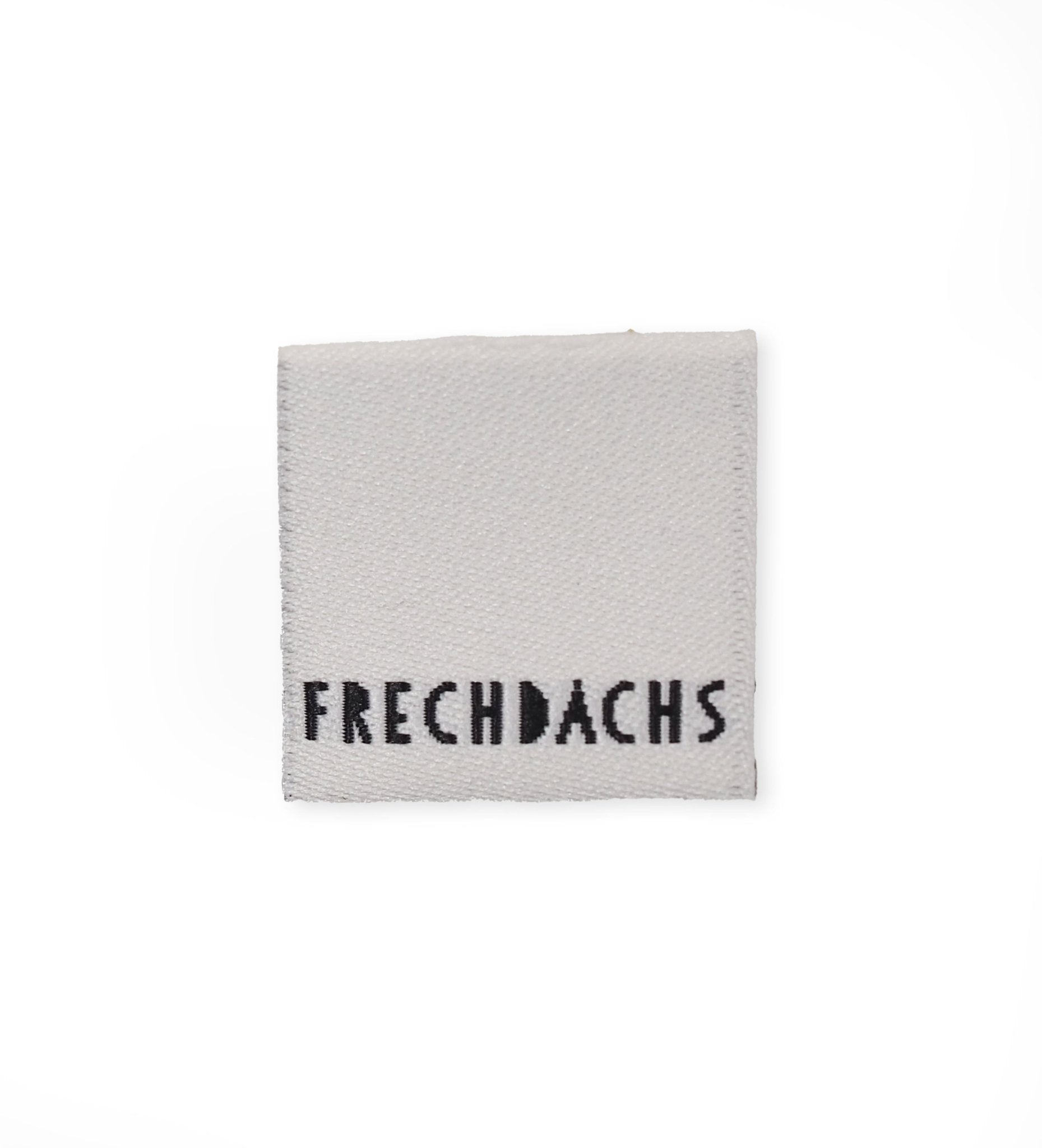 Klapp - Weblabel *frechdachs* weiß - Paul &amp; Clara
