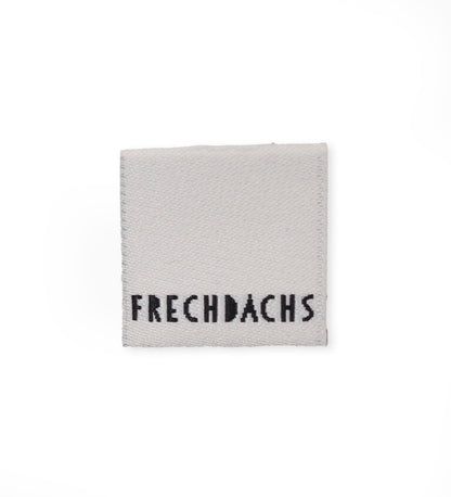 Klapp - Weblabel *frechdachs* weiß - Paul &amp; Clara