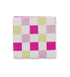 Klapp-Weblabel - Grid Grün/Pink/Rosa - Paul & Clara