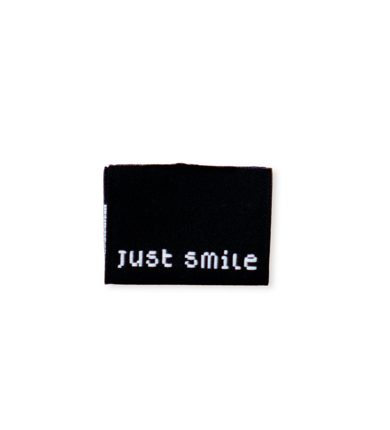Klapp-Weblabel - just smile - Paul &amp; Clara