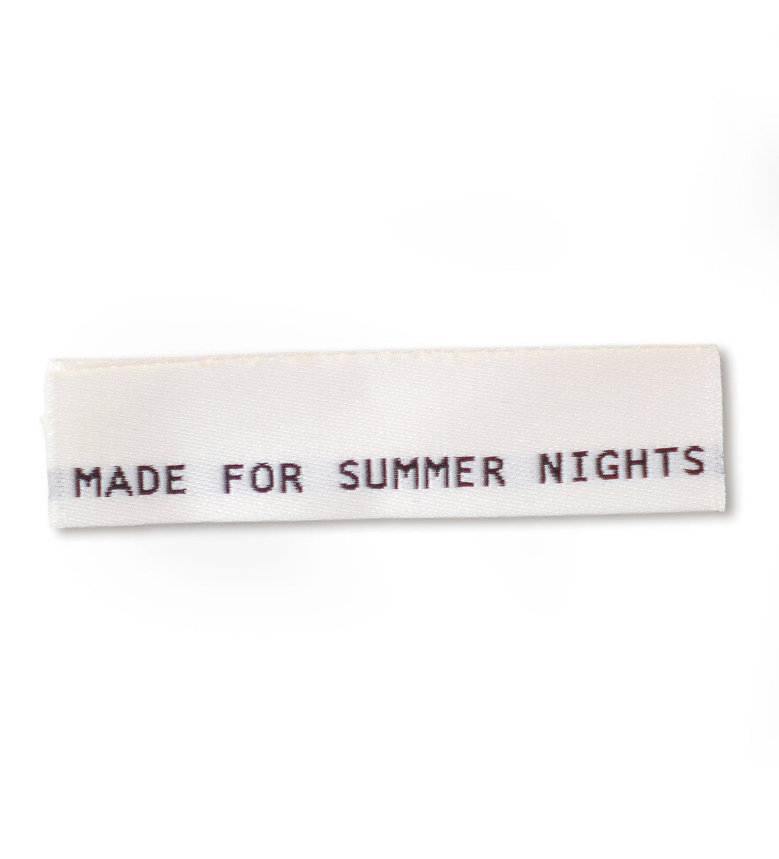 Klapp-Weblabel - made for summer nights - Paul &amp; Clara