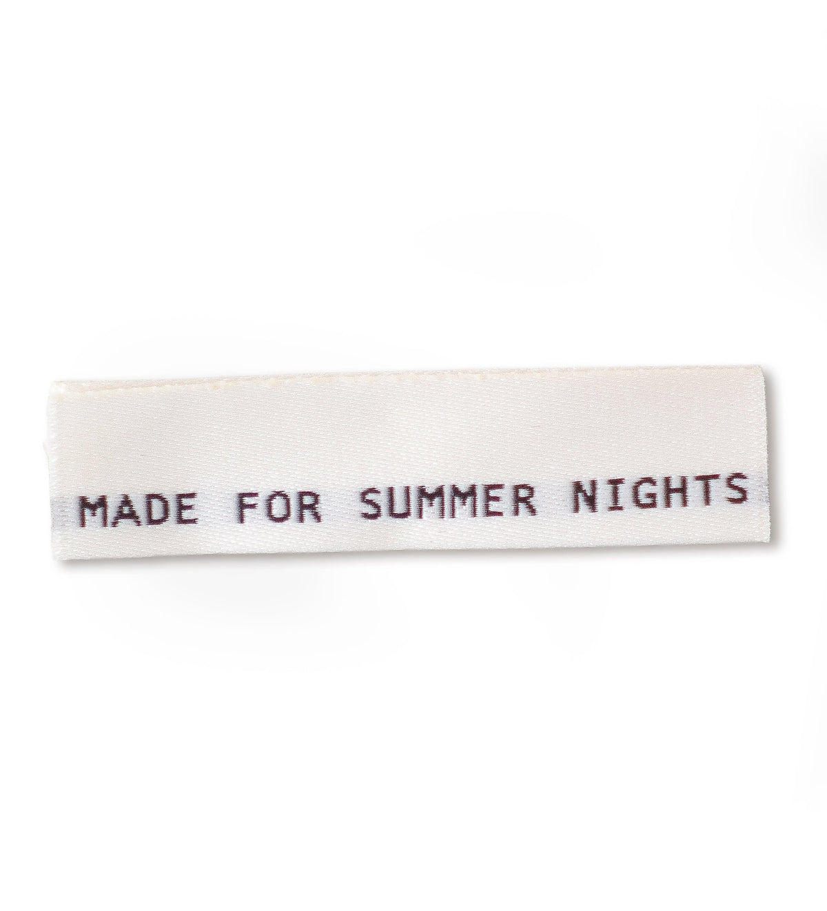 Klapp-Weblabel - made for summer nights - Paul &amp; Clara