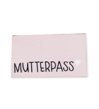 Klapp - Weblabel *Mutterpass* Rosa - Paul &amp; Clara