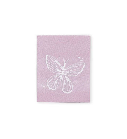Klapp - Weblabel - Schmetterling * rosa* - Paul &amp; Clara