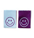 Klapp-Weblabel - smile mauve/hellblau *2er Set* - Paul & Clara