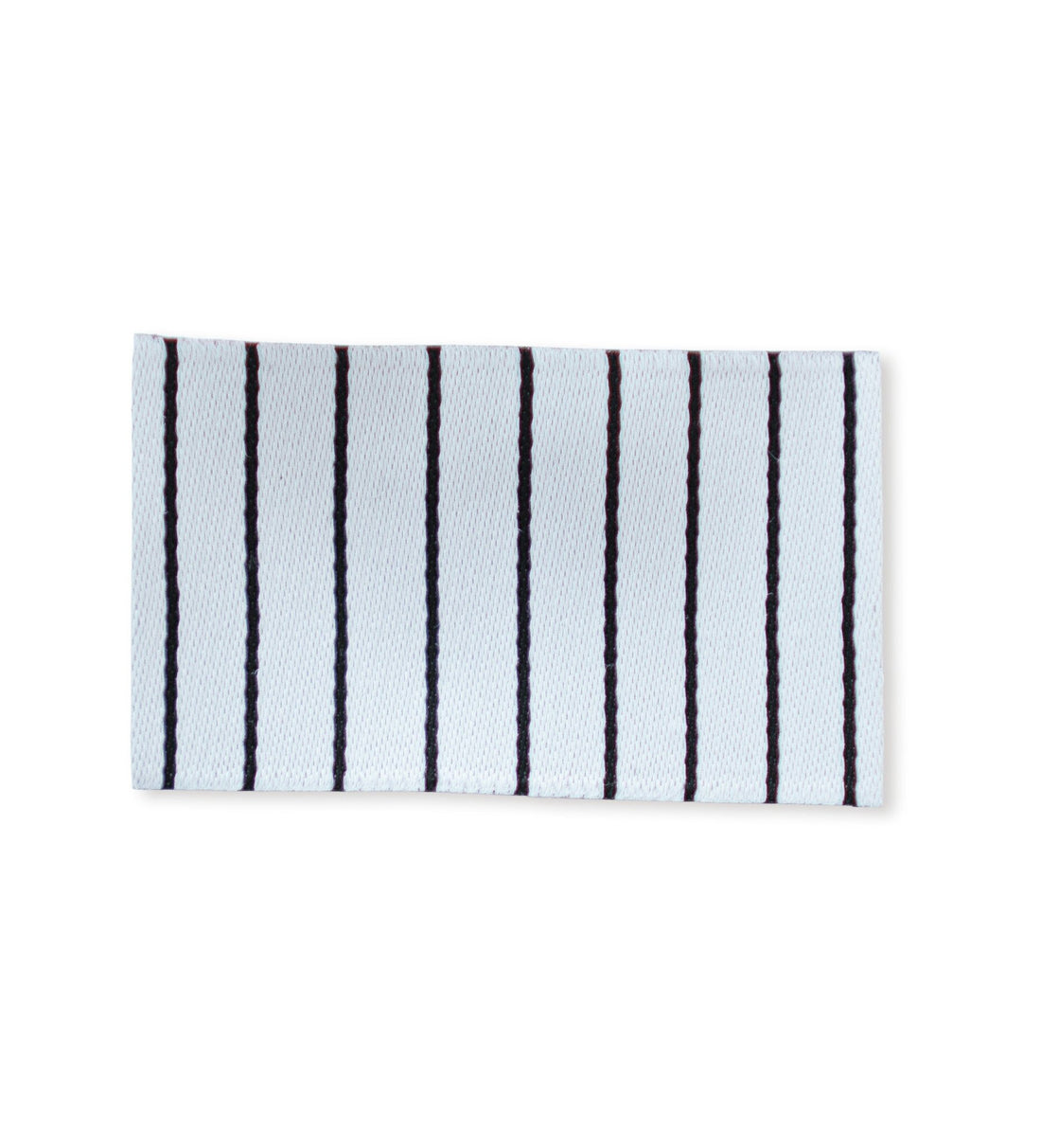 Klapp - Weblabel - stripes schwarz/weiß - Paul &amp; Clara