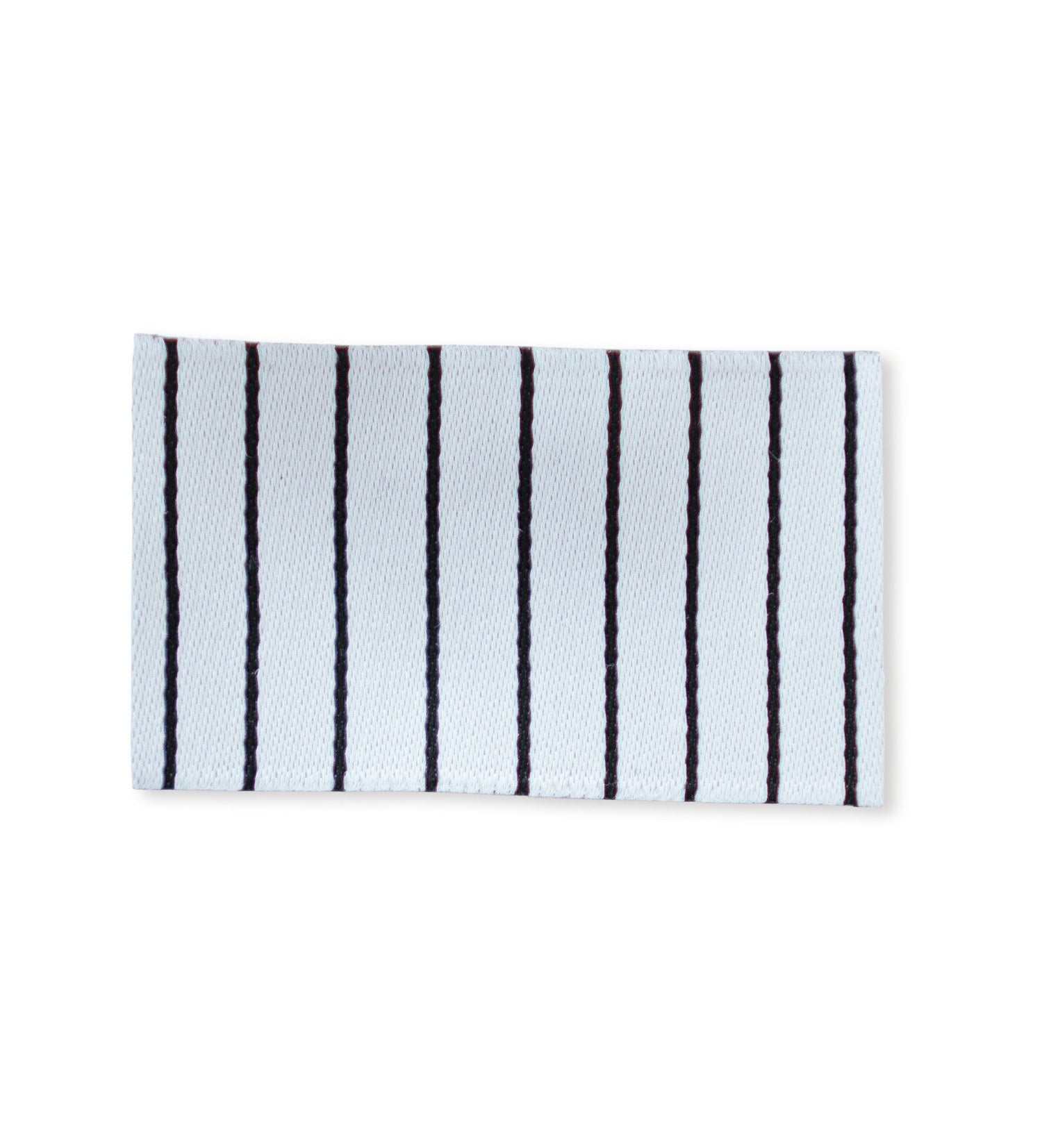 Klapp - Weblabel - stripes schwarz/weiß - Paul &amp; Clara