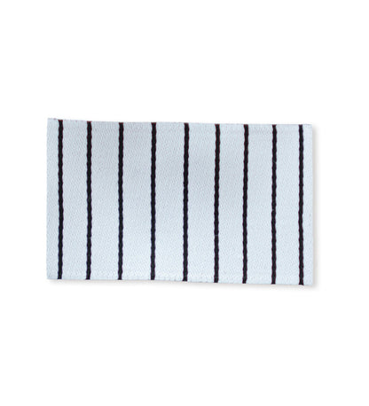 Klapp - Weblabel - stripes schwarz/weiß - Paul &amp; Clara